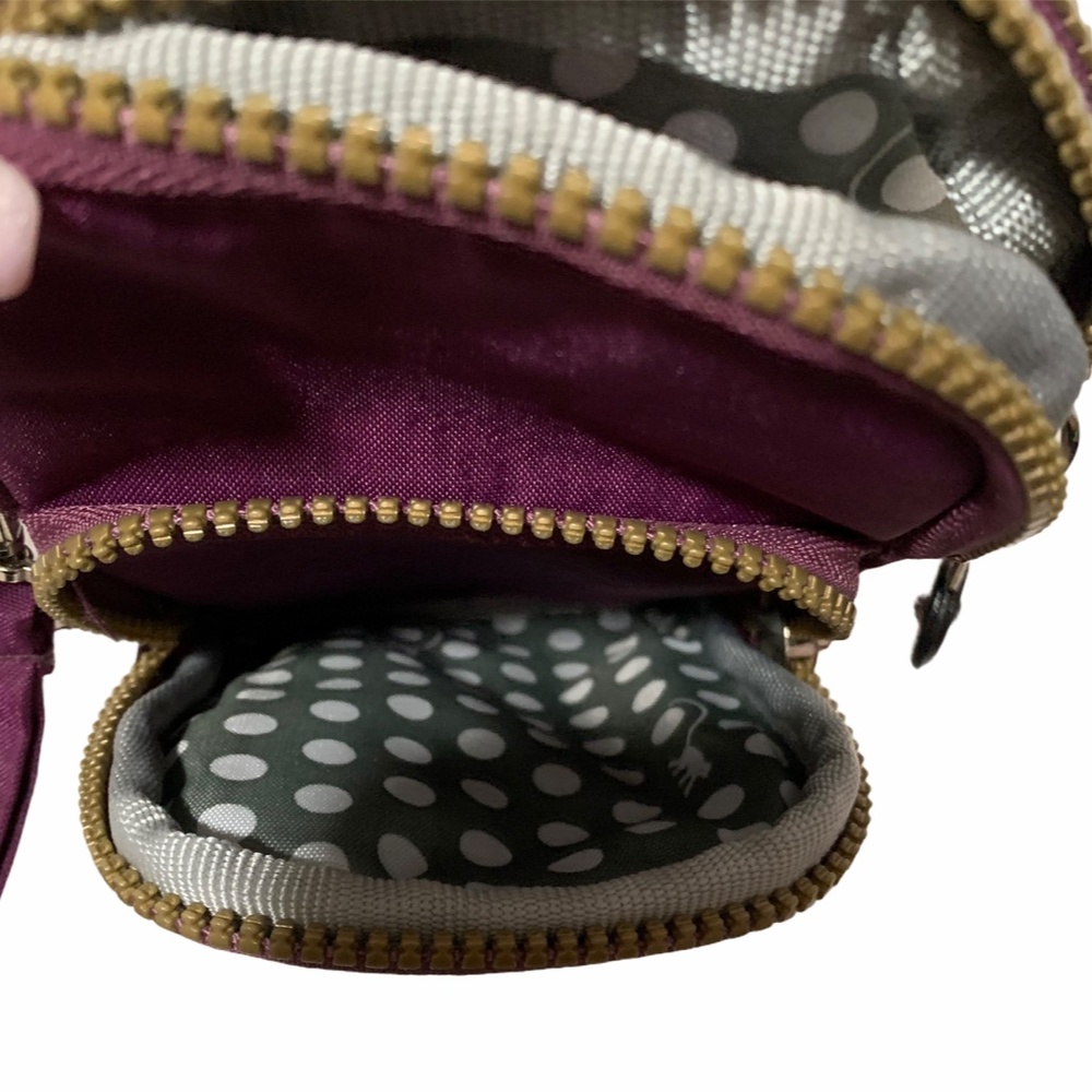 Kipling Crossbody Wristlet Mini Bag in Purple - Picture 2 of 5